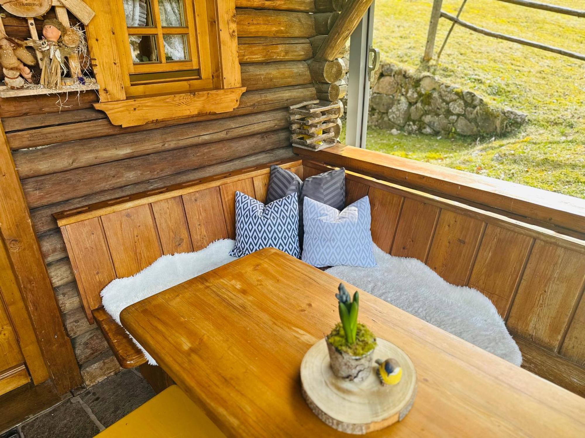 Almbruennerl Die Almhuette Auf Der Raffner Alm Ruhpolding Exteriér fotografie