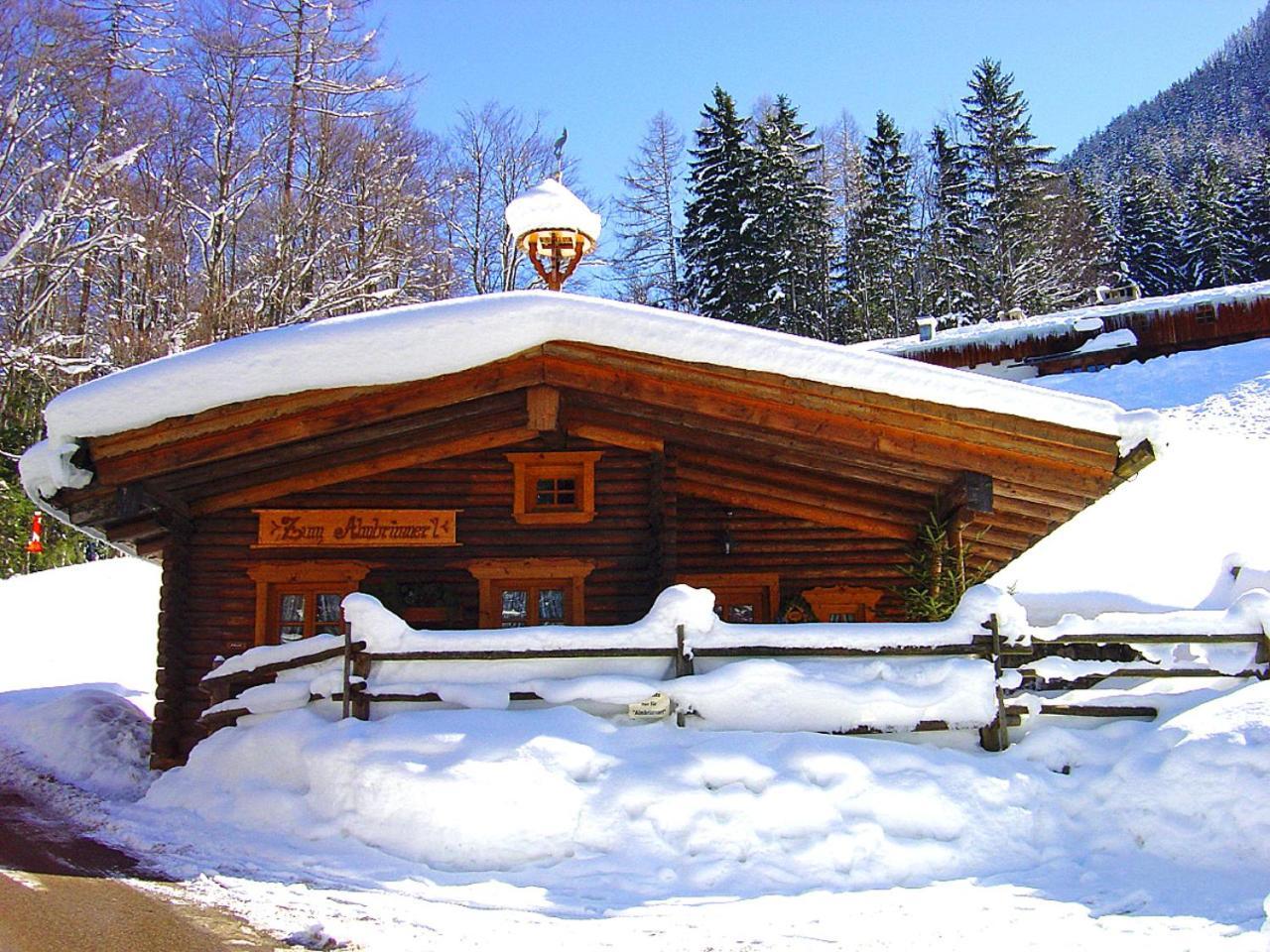 Almbruennerl Die Almhuette Auf Der Raffner Alm Ruhpolding Exteriér fotografie
